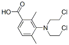 CAS#: 24830-45-3， 3-[Bis(2-Chloroethyl)Amino]-2,4-Dimethylbenzoic Acid