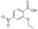 structure of CAS# 2486-66-0, 2-Ethoxy-4-Nitro-Benzoic Acid;4-NITRO-2-ETHOXYBENZOIC ACID;2-ETHOXY-4-NITROBENZOIC ACID