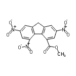CAS#: 24867-50-3， Methyl 2,5,7-Trinitro-9H-Fluorene-4-Carboxylate