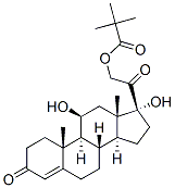 CAS#: 24869-41-8， 11beta,17,21-Trihydroxypregn-4-Ene-3,20-Dione 21-Pivalate