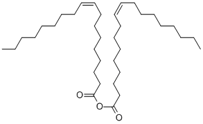 structure of CAS# 24909-72-6, (9Z)-9-Octadecenoic Acid 1,1'-Anhydride;(Z)-Octadec-9-Enoic Acid [(Z)-1-Oxooctadec-9-Enyl] Ester;(Z)-Octadec-9-Enoic Acid [(Z)-Octadec-9-Enoyl] Ester;Oleic Anhydride