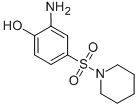 CAS#: 24962-73-0， 2-Amino-4-(Piperidine-1-Sulfonyl)-Phenol