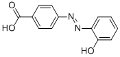structure of CAS# 2497-38-3, 4-[2-(4-Oxo-1-Cyclohexa-2,5-Dienylidene)Hydrazinyl]Benzoic Acid;4-[N'-(4-Oxo-1-Cyclohexa-2,5-Dienylidene)Hydrazino]Benzoic Acid;4-[N'-(4-Keto-1-Cyclohexa-2,5-Dienylidene)Hydrazino]Benzoic Acid;Benzoic Acid, 4-((4-Hydroxyphenyl)Azo)-