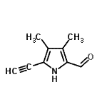 CAS#: 250253-82-8， 5-Ethynyl-3,4-Dimethyl-1H-Pyrrole-2-Carbaldehyde
