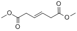 structure of CAS# 25126-93-6, trans-3-Hexenedioic Acid Dimethyl Ester;Dimethyl (E)-Hex-3-Enedioate;Hex-3-Enedioic Acid Dimethyl Ester;(E)-Hex-3-Enedioic Acid Dimethyl Ester