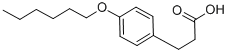 CAS#: 25131-98-0， 3-[4-(Hexyloxy)Phenyl]Propionic Acid