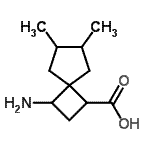 CAS#: 251461-90-2， 3-Amino-6,7-Dimethylspiro[3.4]Octane-1-Carboxylic Acid