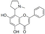 CAS#: 2520-36-7， 5,7-Dihydroxy-8-(1-Methylpyrrolidin-2-Yl)-2-Phenylchromen-4-One