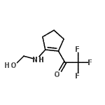 CAS#: 252055-20-2， 2,2,2-Trifluoro-1-{2-[(Hydroxymethyl)Amino]-1-Cyclopenten-1-Yl}Ethanone