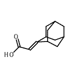 CAS#: 25220-07-9， Tricyclo[3.3.1.1<Sup>3,7</Sup>]Dec-2-Ylideneacetic Acid