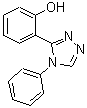 structure of CAS# 25222-62-2, 2-(4-Phenyl-1,2,4-Triazol-3-Yl)Phenol;2-(4-phenyl-1,2,4-triazol-3-yl)phenol;2-(4-Phenyl-4H-[1,2,4]triazol-3-yl)-phenol