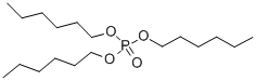 structure of CAS# 2528-39-4, Trihexyl Phosphate;Phosphoric Acid Trihexyl Ester;Phosphoric Acid, Trihexyl Ester