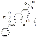 CAS#: 25317-20-8， 5-(Acetylamino)-4-Hydroxy-3-(Phenylazo)Naphthalene-2,7-Disulphonic Acid