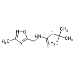 CAS#: 253196-35-9， 2-Methyl-2-Propanyl [(3-Methyl-1,2,4-Oxadiazol-5-Yl)Methyl]Carbamate