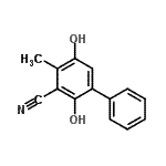 CAS#: 253679-04-8， 2,5-Dihydroxy-4-Methyl-3-Biphenylcarbonitrile