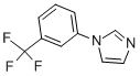 structure of CAS# 25371-97-5, 1-[3-(Trifluoromethyl)Phenyl]-1H-Imidazole;Imidazole, 1-(3-Trifluoromethylphenyl)-;Zinc00160385;1-(3-Trifluoromethylphenyl)Imidazole