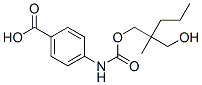 CAS#: 25384-43-4， 4-[2-(Hydroxymethyl)-2-Methylpentyloxycarbonylamino]Benzoic Acid