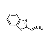 CAS#: 2544-92-5， 2-Vinyl-1,3-Benzothiazole