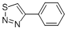 structure of CAS# 25445-77-6, 4-Phenyl-1,2,3-Thiadiazole;4-Phenyl-1,2,3-Thiadiazole;4-Phenyl-[1,2,3]Thiadiazole;Bas 00044471