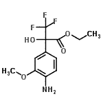 CAS#: 254732-50-8， Ethyl 2-(4-Amino-3-Methoxyphenyl)-3,3,3-Trifluoro-2-Hydroxypropanoate