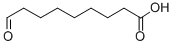 structure of CAS# 2553-17-5, 9-Oxononanoic Acid;9-Ketopelargonic Acid;9-Ketononanoic Acid;Nonanoic Acid, 9-Oxo-