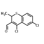 CAS#: 255377-95-8， 4,6-Dichloro-2-Methyl-2H-Thiochromene-3-Carbaldehyde