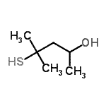CAS#: 255391-65-2， 4-Methyl-4-Sulfanyl-2-Pentanol