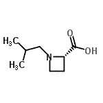 CAS 登录号：255883-00-2， (2S)-1-异丁基-2-吖丁啶羧酸