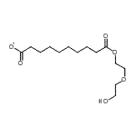 CAS#: 25610-21-3， 10-[2-(2-Hydroxyethoxy)Ethoxy]-10-Oxodecanoate