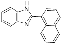 structure of CAS# 2562-81-4, 2-Naphthalen-1-Yl-1H-Benzimidazole;2-(1-Naphthyl)-1H-Benzimidazole;Nsc144033