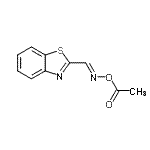 CAS#: 256370-33-9， 1-{[(E)-(1,3-Benzothiazol-2-Ylmethylene)Amino]Oxy}Ethanone