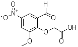 CAS#: 25672-31-5， (2-Formyl-6-Methoxy-4-Nitrophenoxy)Acetic Acid