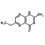 CAS#: 25716-32-9， 2-Amino-6-Ethyl-4(1H)-Pteridinone