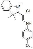 CAS#: 25717-55-9， 4-Methoxy-N-[(E)-2-(1,3,3-Trimethylindol-1-Ium-2-Yl)Ethenyl]Aniline Chloride
