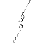 structure of CAS# 25729-12-8, 1-(Octyloxy)-4-{(Z)-[4-(octyloxy)phenyl]-azoxy}benzene;1,2-Bis[4-(octyloxy)phenyl]diazene 1-oxide #;4,4'-Bis(octyloxy)azoxybenzene;4,4'-Di-n-octyloxyazoxybenzene
