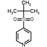 CAS#: 25752-75-4， 4-[(2-Methyl-2-Propanyl)Sulfonyl]Pyridine