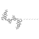 CAS#: 25778-91-0， Hexasodium 2-[[4-[4-[2-[4-[[4-(2,5-Disulfonatoanilino)-6-(Ethylamino)-1,3,5-Triazin-2-Yl]Amino]-2-Sulfonato-Phenyl]Vinyl]-3-Sulfonato-Anilino]-6-(Ethylamino)-1,3,5-Triazin-2-Yl]Amino]Benzene-1,4-Disulfonate