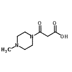 CAS#: 257953-75-6， 3-(4-Methylpiperazin-4-Ium-1-Yl)-3-Oxopropanoate