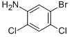 structure of CAS# 258344-01-3, 5-Bromo-2,4-Dichloro-Benzenamine;BENZENAMINE, 5-BROMO-2,4-DICHLORO-;5-Bromo-2,4-Dichloroaniline