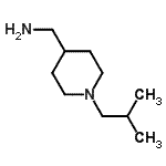 CAS#: 258345-24-3， 1-(1-Isobutyl-4-Piperidinyl)Methanamine