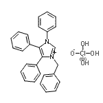 CAS#: 25893-90-7， 3-Benzyl-1,4,5-Triphenylimidazolium Perchlorate