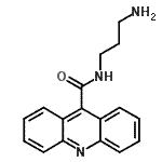 CAS#: 259221-98-2， N-(3-Aminopropyl)-9-Acridinecarboxamide