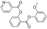 CAS#: 25923-90-4， 2-[(2-Methoxyphenoxy)Carbonyl]Phenyl Nicotinate
