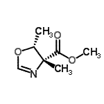 CAS#: 259254-64-3， Methyl (4R,5R)-4,5-Dimethyl-4,5-Dihydro-1,3-Oxazole-4-Carboxylate