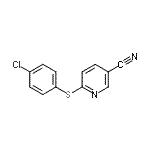 CAS#: 259683-22-2， 6-[(4-Chlorophenyl)Sulfanyl]Nicotinonitrile