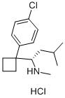 CAS#: 259731-39-0， (alphaS-1-(4-Chlorophenyl)-N-Methyl-alpha-(2-Methylpropyl)-Cyclobutanemethanamine Hydrochloride (1:1)