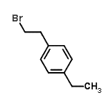 structure of CAS# 259818-85-4, 1-(2-Bromoethyl)-4-Ethylbenzene;1-(2-bromoethyl)-4-ethylbenzene;BENZENE,1-(2-BROMOETHYL)-4-ETHYL-
