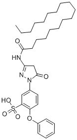 CAS#: 25985-53-9， 5-[4,5-Dihydro-5-Oxo-3-[(1-Oxooctadecyl)Amino]-1H-Pyrazol-1-Yl]-2-Phenoxy-Benzenesulfonic Acid