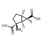CAS#: 260353-64-8， (1R,2S,5R,6S)-2-Amino-6-Fluorobicyclo[3.1.0]Hexane-2,6-Dicarboxylic Acid