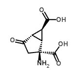 CAS#: 260355-36-0， (1R,2S,5S,6S)-2-Amino-4-Oxobicyclo[3.1.0]Hexane-2,6-Dicarboxylic Acid